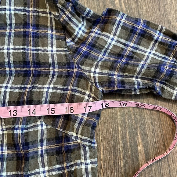 James Perse | Plaid Button Down Shirt - Picture 3 of 8